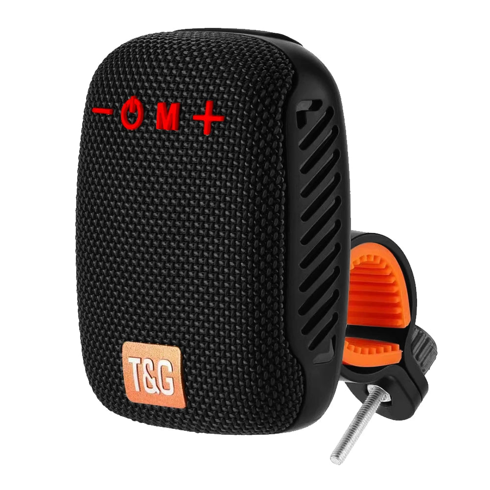 Bicycle Wireless Stereo Speaker Portable Outdoor Boombox Type-C USB Rechargeable Bluetooth-Compatible for Scooter Motorcycle