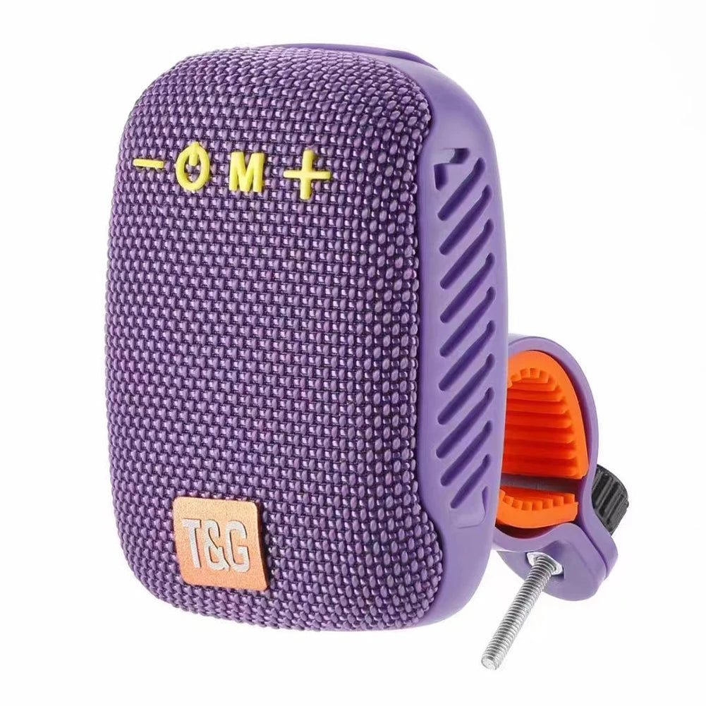 Bicycle Wireless Stereo Speaker Portable Outdoor Boombox Type-C USB Rechargeable Bluetooth-Compatible for Scooter Motorcycle