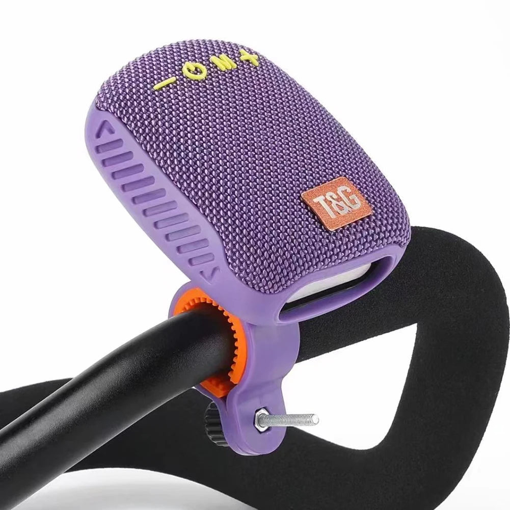 Bicycle Wireless Stereo Speaker Portable Outdoor Boombox Type-C USB Rechargeable Bluetooth-Compatible for Scooter Motorcycle