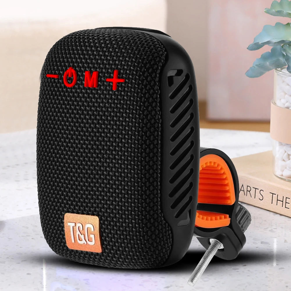 Bicycle Wireless Stereo Speaker Portable Outdoor Boombox Type-C USB Rechargeable Bluetooth-Compatible for Scooter Motorcycle